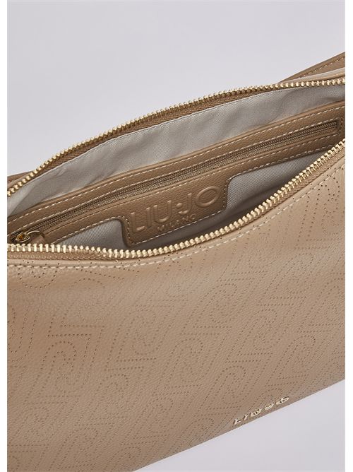 Borsa hobo media con logo monogram LIU JO | AA6133ES026/00070